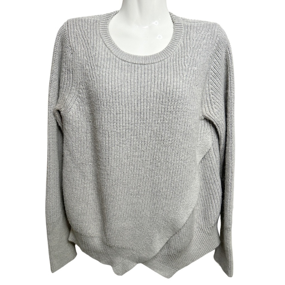 Banana Republic Wool Blend Popover Knit Sweater Butterfly Front Small